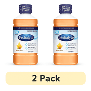 (2 pack) Pedialyte Electrolyte Drink, Mixed Fruit, 1 Liter