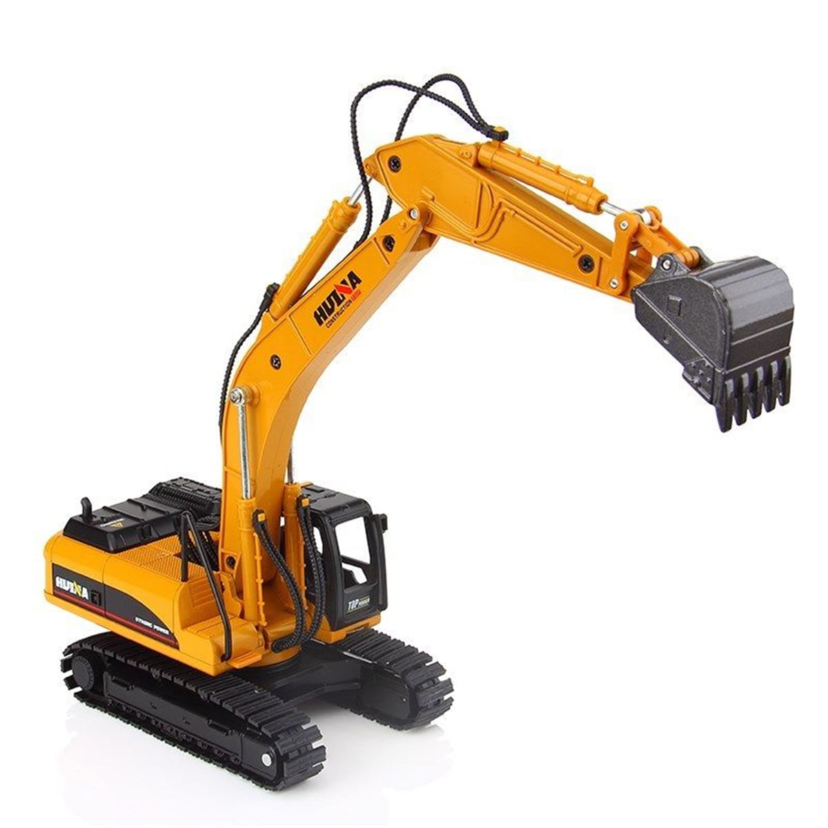 1/50 Mini Orange Engineering Excavator Digger Toy for Home Table Decoration 