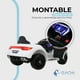 thumbnail image 3 of Carrito Montable Deportivo Premium Baby Gaon Eléctrico con Control a Distancia Blanco, 3 of 5