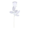 thumbnail image 2 of Centre de Table en Polyester Roses Halloween Décoration de Mariage Florale Fête Tout Blanc, 2 of 9