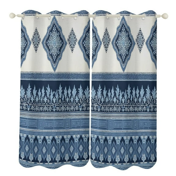 Bohemia Window Blackout Curtain 3d Printed Blackout Curtain Bedroom Living Room Hotel Window 2 Panel Shade