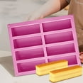 thumbnail image 5 of Rectangular Silicone Mold Bar | Non-Stick Reusable Baking Molds for Chocolate, Truffles, Bread, Energy Bars | Oven, Microwave, Freezer Safe | Food-Grade Flexible Material, 5 of 7