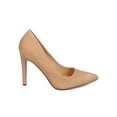 thumbnail image 2 of Delicious FB88 Women Nubuck Pointy Toe Single Sole Stiletto Pump, 2 of 5