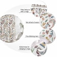 thumbnail image 2 of 60x72 Inch Shower Curtains for Bathroom, Paisley Flower Bath Curtain Decor, Spring Watercolor Country Floral Leaf Plant Waterproof Restroom Curtains Shower Set Accessories with 12 Hooks 60 Inch, 2 of 6