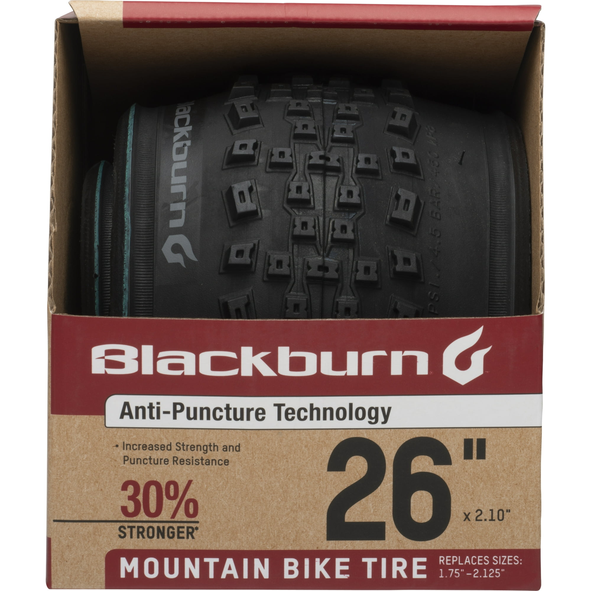 Blackburn Mountain Bike Tire, 26" x 2.10"