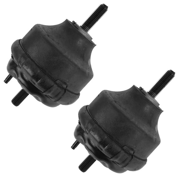 TRQ Front Engine Mount Pair Set of 2 for Buick Chevy GMC Isuzu Olds Saab 4.2L MTA71128 Fits select: 2002-2009 CHEVROLET TRAILBLAZER, 2002-2009 GMC ENVOY
