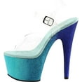 thumbnail image 3 of Women's Pleaser Adore 708OMBRE Ankle-Strap Sandal, 3 of 4