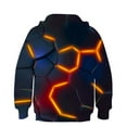 thumbnail image 3 of Hpgjzj Kids Hooded Sweatshirt 3D Pullover Hoodie for Girls Boys with Pocket for 6-16 Years, 3 of 3