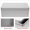 Silver, variant on DEEPCRAFF Set of 2 Rectangular Tin Storage Boxes for Tea Leaves, Small Trinkets, and Keepsakes
