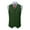 Green, variant on Men's Formal Vest Business Casual Slim Fit Notch Lapel Suit Vests Vintage Sleeveless Single Breasted Waistcoat with Pockets Green L