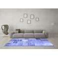thumbnail image 3 of Ahgly Company Indoor Rectangle Patchwork Blue Transitional Area Rugs, 5' x 8', 3 of 4