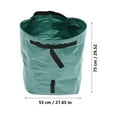 thumbnail image 2 of WHAMVOX Garden Trash Bag Garbage Bag Garden Waste Bag 55X42.5X75CM Green, 2 of 8