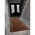 thumbnail image 3 of Custom Size Runner Rug Oriental Traditional Medallion Design Customize Red Rug Runner By Feet, 3 of 8