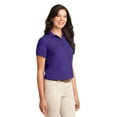 thumbnail image 4 of Port Authority Women's Classic Knit Collar Polo Shirt, 4 of 6