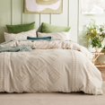 thumbnail image 1 of Cover Queen - Queen Duvet Cover, Boho Bedding Queen for All Seasons, 3 Pieces,, 1 of 7