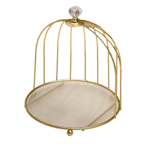 Estante de almacenamiento de cosméticos, soporte de exhibición de escritorio, estante, tocador, lápiz labial dorado 1 nivel