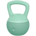 thumbnail image 1 of 18 lb Green Kettlebell for Strength Training - Sand Filled, Non-Slip Grip, Home Gym Exercise Weight - 7.5" x 11" Dimensions, 1 of 7
