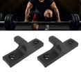 thumbnail image 4 of Barbell Rod Storage Rack,2pcs Barbell Holder Plastic Barbell Bracket Barbell Storage Rack Compact and Lightweight, 4 of 7