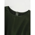 thumbnail image 3 of Fitted Long Sleeve Mini Dress with Lantern Sleeves and, 3 of 7