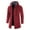 Red, variant on DDAPJ pyju Mens Fleece Lined Hooded Jacket 2023 Clearance,Zip Up Windbreaker Jackets Solid Long Cardigan Coat Warm Winter Coats with Pockets M - 3XL