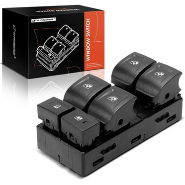 A-Premium Driver Side Master Power Window Switch Compatible with Chevrolet Silverado 1500, Silverado 2500 HD, Silverado 3500 HD, Colorado & GMC Sierra 1500 2500 HD 3500 HD, Canyon, 2015-2017