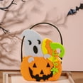 thumbnail image 6 of Nonwoven Pumpkin Halloween Candy Bags for Trick-Or-Treating and Party Supplies with Cute Designs and Functional Use, 6 of 6