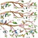 thumbnail image 1 of 12 hojas de pegatinas transferibles con diseño de árboles, pájaros, ramas de cerezo, flores, para manualidades, cajones, armarios, tocadores, decoración del hogar, 5,5 x 5,5, 1 of 7