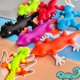 thumbnail image 1 of Juguetes de simulación de animales de lagarto para niños, juguetes de descompresión de ventilación, TPR, goma suave, truco de Halloween o trato, juguete divertido de terror, nuevo, 1 of 5
