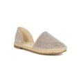 thumbnail image 1 of Women Rhinestone Encrusted D Orsay Espadrille Flats 19353, 1 of 6