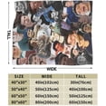 thumbnail image 3 of Dylan O''Brien Blanket Anti-pilling Throw Blanket Plush Blanket Lightweight & Ultra-soft, Warm & Comfy Flannel Fleece Blanket for Couch, Bed, Sofa, 60x80, 3 of 6