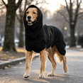 thumbnail image 6 of Fleece Turtleneck Dog Winter Jacket, Soft Warm Adjustable Dog Coat Vest, Wind‑Resistant Cozy Pet Outfit for Medium Large Extra Large Dogs, 6 of 6