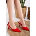 thumbnail image 3 of Rae - Zapatos de tacón bajo con tira trasera rojos rojo 24 CM, 3 of 5