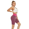 thumbnail image 2 of Women High Waist Yoga Five Point Pants Premium Tummy Control Bike Pants Running Athletic Spandex Leggings, 2 of 8