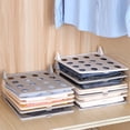thumbnail image 5 of fsxdhpcsgfc T Shirt Organizer Board White Stackable Storage Shirt Organizer For Closet And Shelves Foldable T Shirt Stacker With Breathable Design For Container Storage under Bed Bedding Container, 5 of 5