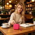 thumbnail image 6 of Silicone Mini Organizer Bag Pouch for Purse, Small Cosmetic Travel Bag, Zipper Pouch Waterproof Cute Coin Purse, Portable Makeup Storage Bag, Travel Toiletry Organizers Bag for Women Girls, 6 of 6