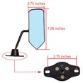 thumbnail image 5 of 2Pcs Universal Side View Mirrors, Racing Style Sideview Mirror, 5 of 5