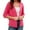 Hot Pink, variant on Women's 3/4 Sleeve Shrugs Lightweight Open Front Cropped Cardigan for Women