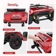 thumbnail image 4 of SEIZEEN Mobility Scooters for Seniors with Adjustable Seat, Rearview Mirrors, USB Charging Port,Powered Mobility Scooter for Adults,300W Motor,300 lbs Capacity, Red, 4 of 8