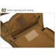 thumbnail image 5 of Senderismo al aire libre Bolsa impermeable para piernas Lona Molle Muslo Cintura Bolsa (Caqui) Tmvgtek Para Estrenar, 5 of 9