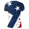 thumbnail image 6 of CFLVAEK 4th of July T Shirts for Men Big and Tall Short Sleeve T Shirt Independence Day Patriotic T Shirts Casual Round Neck Holiday Shirts XXXL, 6 of 6