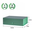 thumbnail image 4 of Caja de regalo PLINJOY extra grande, verde, 42 x 36 x 14 cm, paquete de 3, 4 of 7