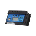 thumbnail image 2 of Billuyoard Regulador de panel solar Controlador de carga de Pantalla LCD Gestión de carga PWM de 4 etapas completa Electrodomésticos Azul 60A Billuyoard HA5851-06B, 2 of 6