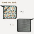 thumbnail image 2 of Pofeuu Travel Elements Print Silicone Trivet Mats,Silicone Hot Pads for Kitchen, Silicone Trivets for Hot Pots and Pans, Silicone Hot Pad, 2 of 8