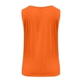thumbnail image 5 of Levmjia Women's Sleeveless V Neck Tank Top Floral Print Casual Loose Fit Summer Top Solid Color A Line Blouse for Daily Wear, 5 of 5