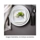 thumbnail image 3 of Plato Postre Corelle Pure White Cuadrado 17 cm Blanco, 3 of 4