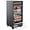 Black, variant on Storage Drawer Cart, Mobile Storage Cabinet, Makeup Storage with 10 Large Clear Drawers, Utility Wooden Rolling Cart on Wheels, for Cosmetic, Art Craft, Office Supplies, Toy, Black