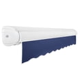 thumbnail image 6 of Awntech 20 Ft Key West Right Motorized Heavy Duty Patio Retractable Awning with Cassette (240in x 9.38in x 120in), Navy, 6 of 6