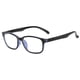thumbnail image 1 of Montura de gafas de espejo planas anti-luz azul para hombres y mujeres que juegan con el teléfono móvil y la computadora, protección para los ojos sin graduación, 1 of 5
