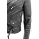 thumbnail image 5 of Men's Black Brando Leather Biker Jacket Abc, 5 of 5