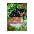 thumbnail image 2 of Evergreen Woodland Peace on Earth Deer Suede Garden Flag 12 x 18 Inches Indoor Outdoor Decor, 2 of 7